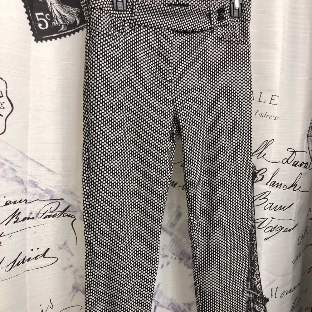 Black & White Dress Pants